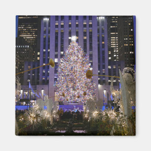 Aimant Rockefeller Center's Angels & Christmas Tree -