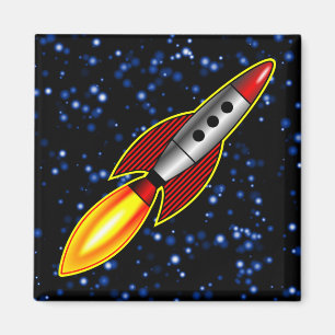 Aimant Rocket Retro