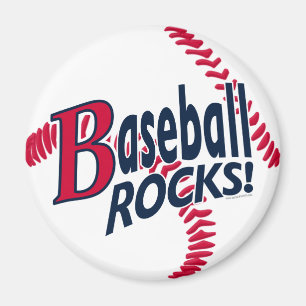 Aimant Rocks de baseball par Mudge Studios