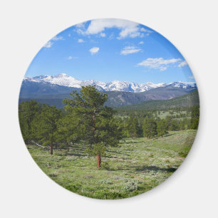 Aimant Rocky Mountain View Paysage Pittoresque