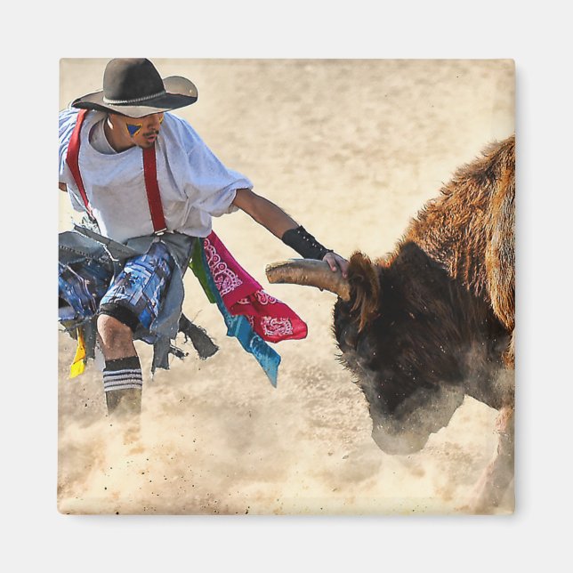 Aimant Rodeo Bullfighter (Devant)