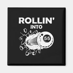 Aimant Rollin In 55 Billiards 55th Birthday Flaming Bil