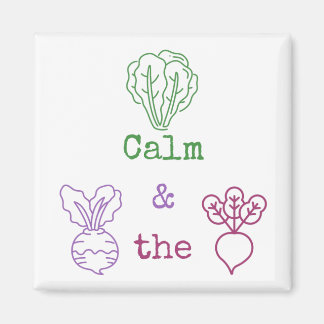 Aimant Romaine Calme & Turnip la betterave