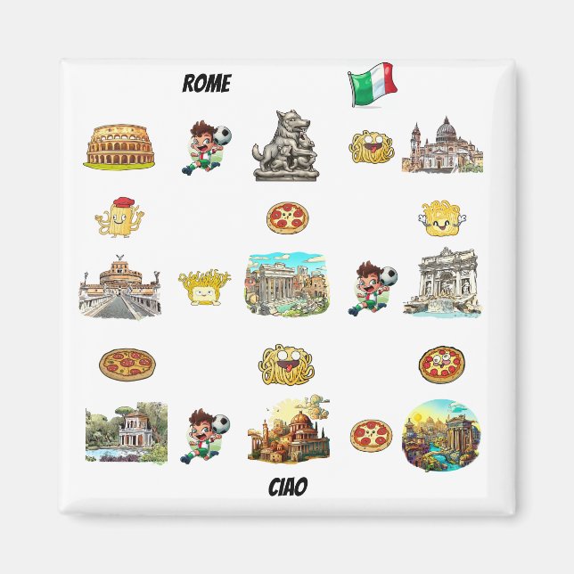 Aimant Rome (Devant)