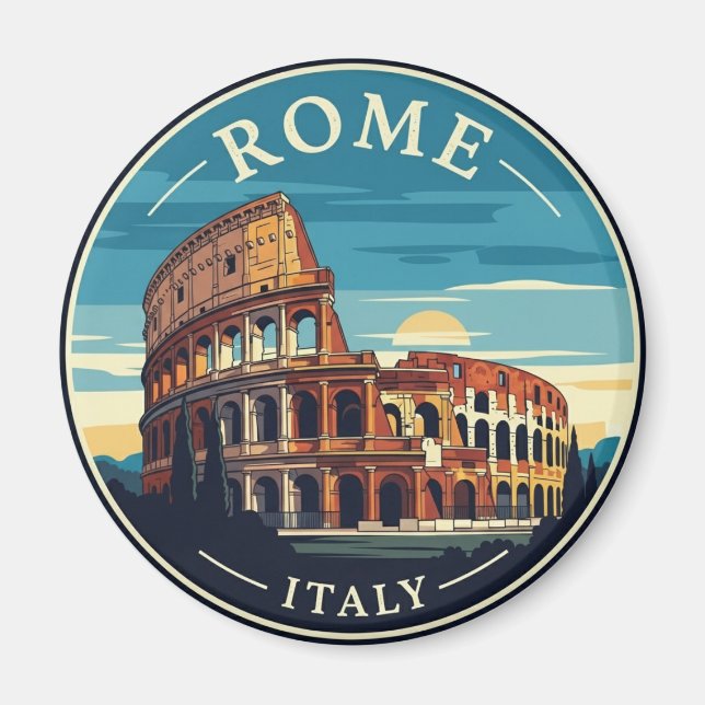 Aimant Rome Colisée Italie (Devant)