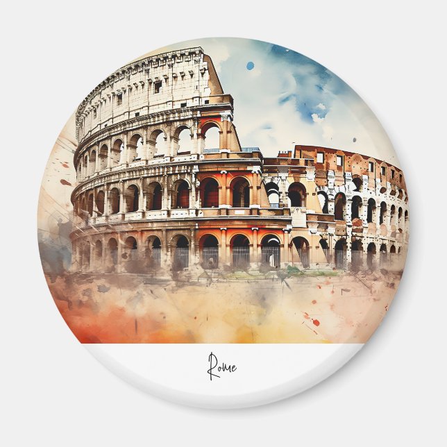 Aimant Rome Italie Colisée (Devant)