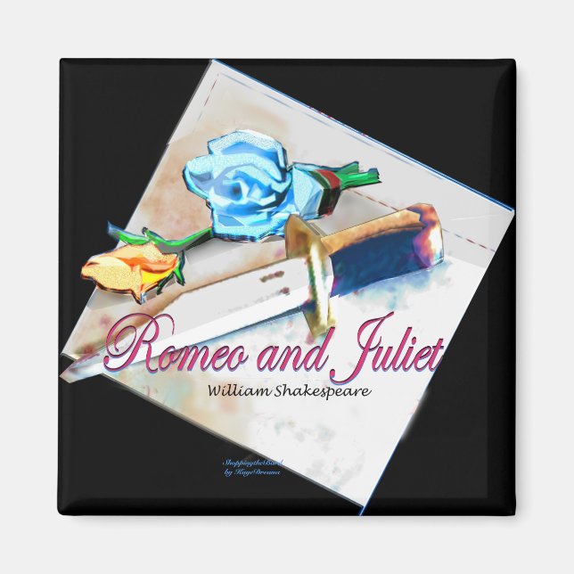 Aimant Roméo et Juliet (Devant)