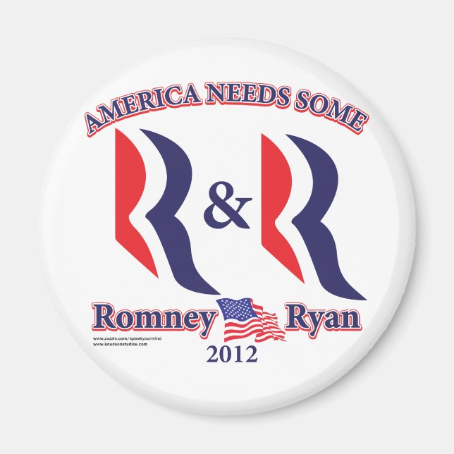 Aimant Romney et Ryan (Devant)