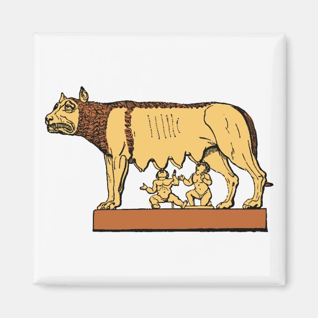 Aimant Romulus et Remus (Devant)