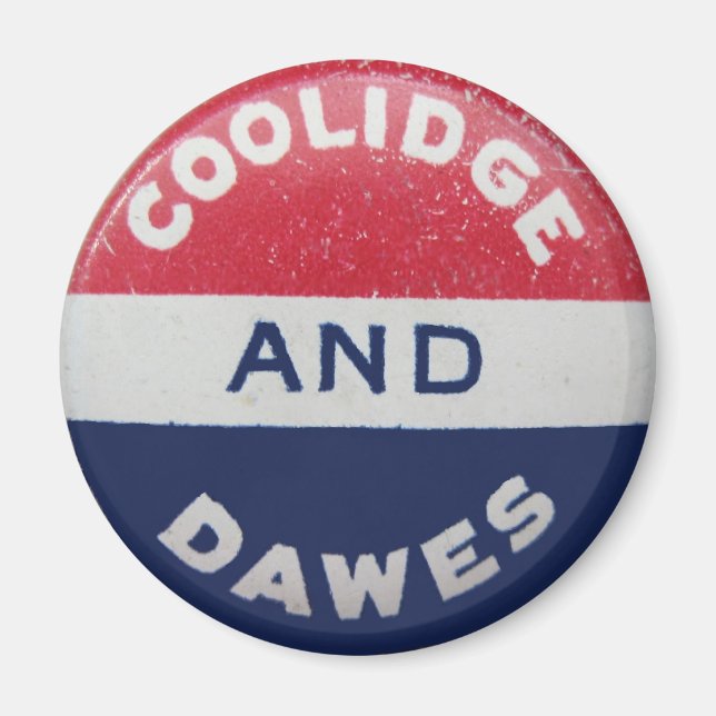 Aimant rond Coolidge-Dawes (Devant)