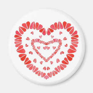 Aimant rond COULEURS DOUCES