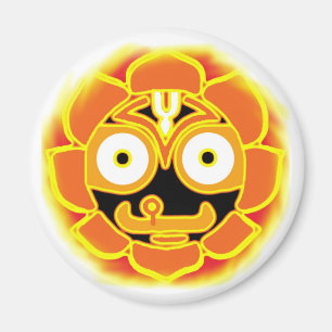 Aimant rond de Swami de Jagannath