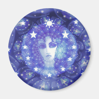 Aimant rond DevorahBlueCosmos
