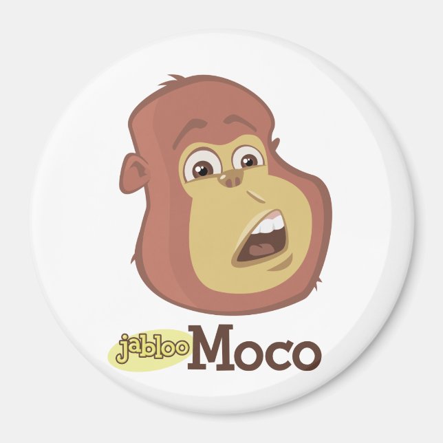 Aimant rond Moco (Devant)