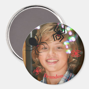 Aimant Rond Photo Personnalisé