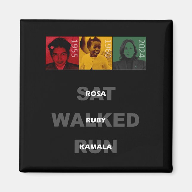 Aimant Rosa Sat Ruby Marche Kamala Run Coffee Mug (Devant)