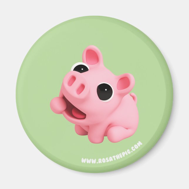 Aimant Rosa the Pig is Hungry (Devant)