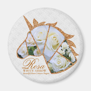 Aimant Rosa White Arrow