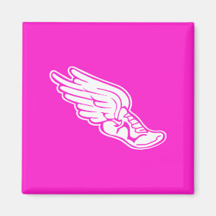 Aimant Rose d'aimant de logo de voie