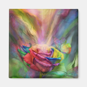 Aimant rose d'art de guérison Chakra