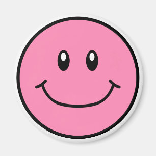 Aimant Rose de sourire 0001 d'aimant de visage