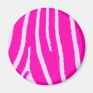 Aimant rose de zèbre de Lite