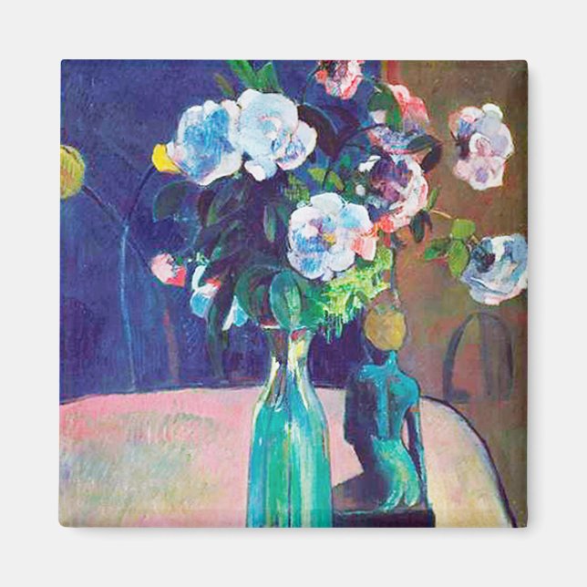 Aimant Rose et Statuette, Gauguin (Devant)