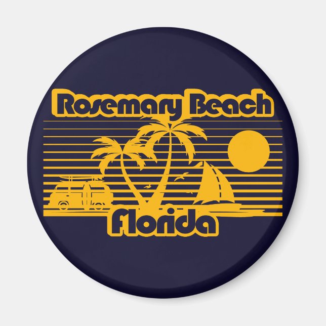 Aimant Rosemary Beach Floride (Devant)
