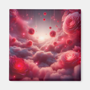 Aimant Roses d'amour Fantastiques Romantiques de Rêve