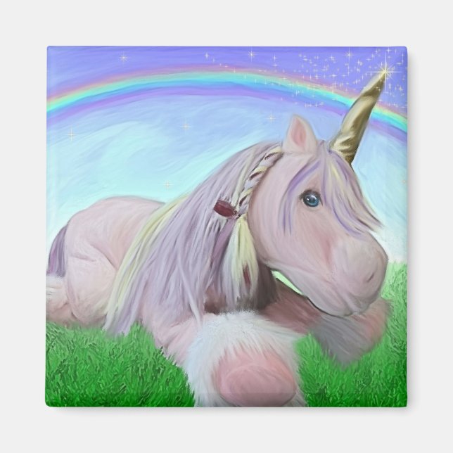 Aimant Rosey la licorne (Devant)