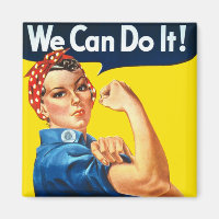 Rosie le Riveter (Poster Iconique) (Nous pouvons l