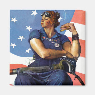 Aimant Rosie the Riveter