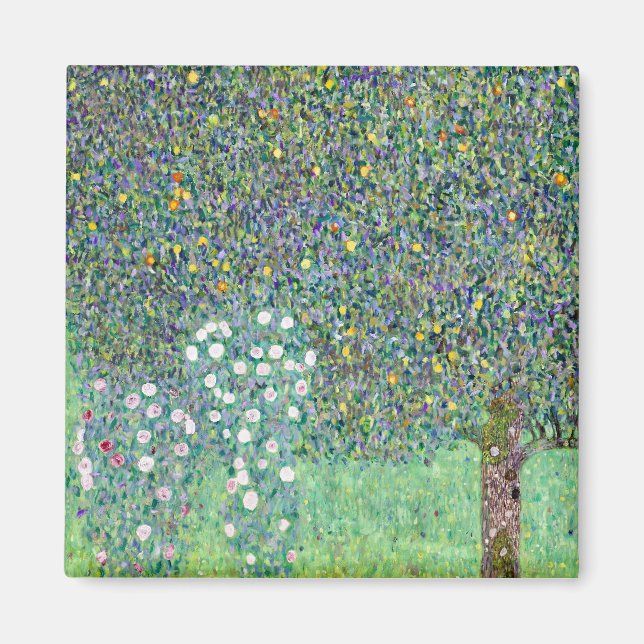 Aimant Rosiers Sous Les Arbres, Gustav Klimt (Devant)