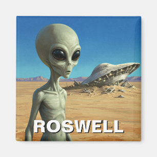Aimant Roswell Alien du Mexique