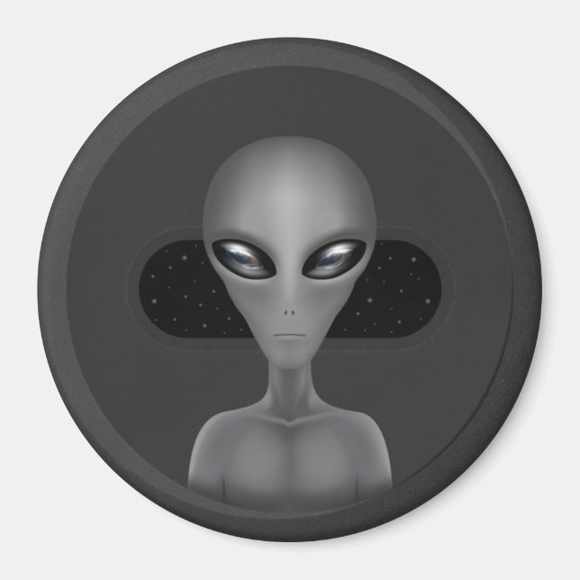 Aimant Roswell Alien (Magnet) (Devant)