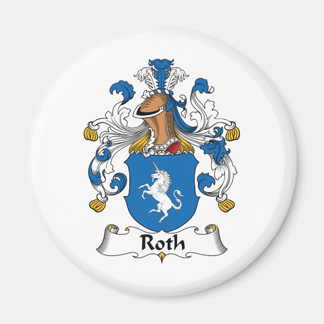Aimant Roth Family Crest (Devant)