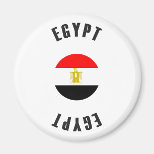 Aimant Roue de drapeau de l'Egypte
