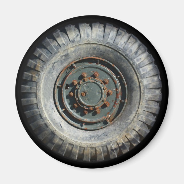 Aimant Roue de service lourd (Devant)