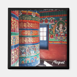 Aimant Roues de prières - Népal, Everest Trek