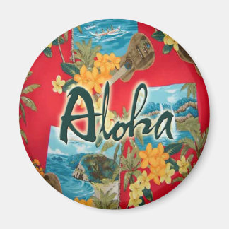 Aimant Rouge Aloha