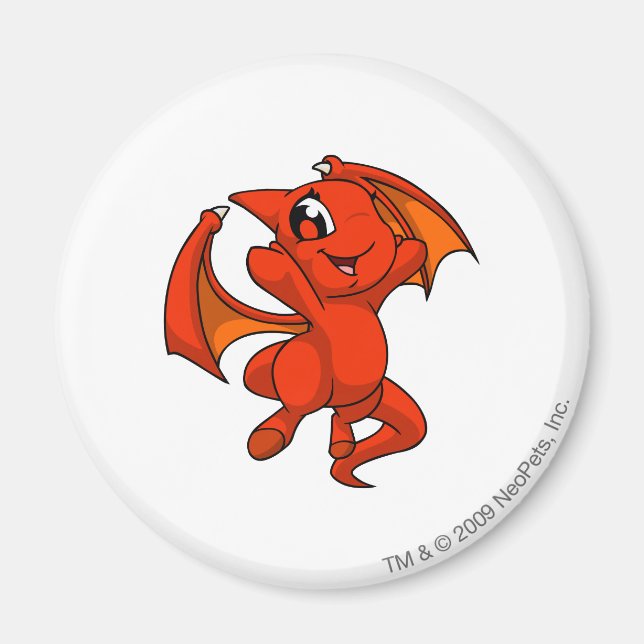 Aimant Rouge de Shoyru (Devant)