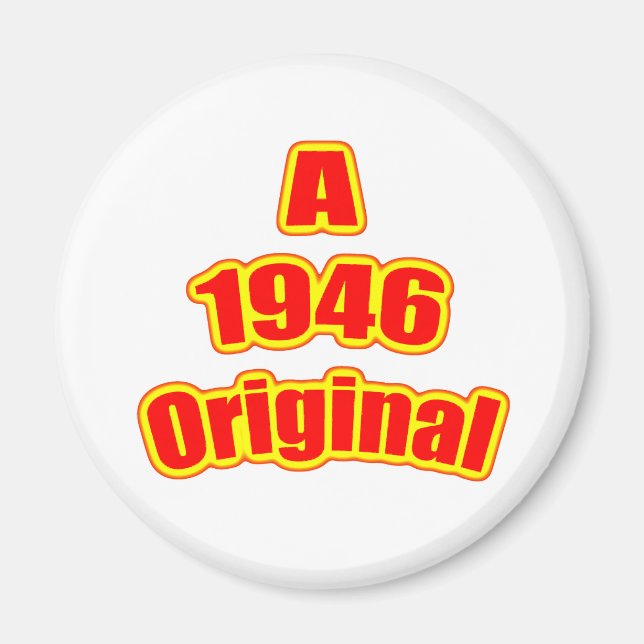 Aimant Rouge original 1946 (Devant)