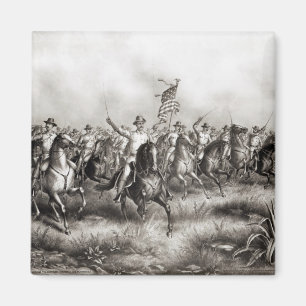 Aimant Rough Riders : Colonel Theodore Roosevelt