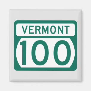 Aimant Route 100 du Vermont