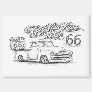 Aimant Route 66