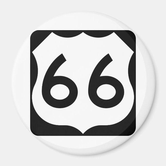 Aimant Route 66 (Devant)
