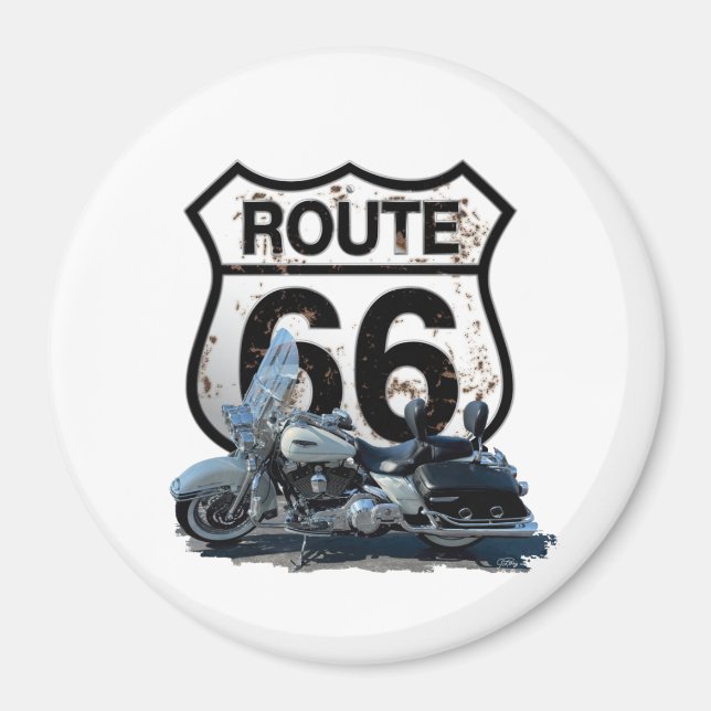 Aimant Route 66 (Devant)