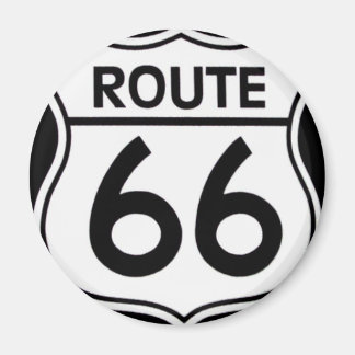 Aimant « ROUTE 66 "