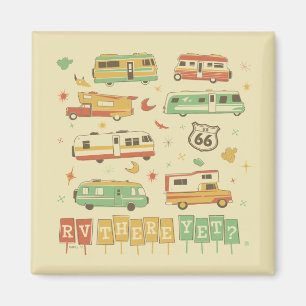 Aimant Route 66 RV Encore Là