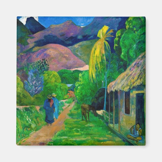 Aimant Route de Tahiti, Gauguin (Devant)